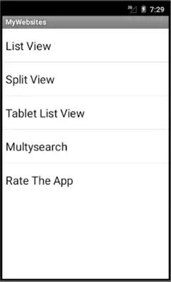 MyWebsites android App screenshot 13